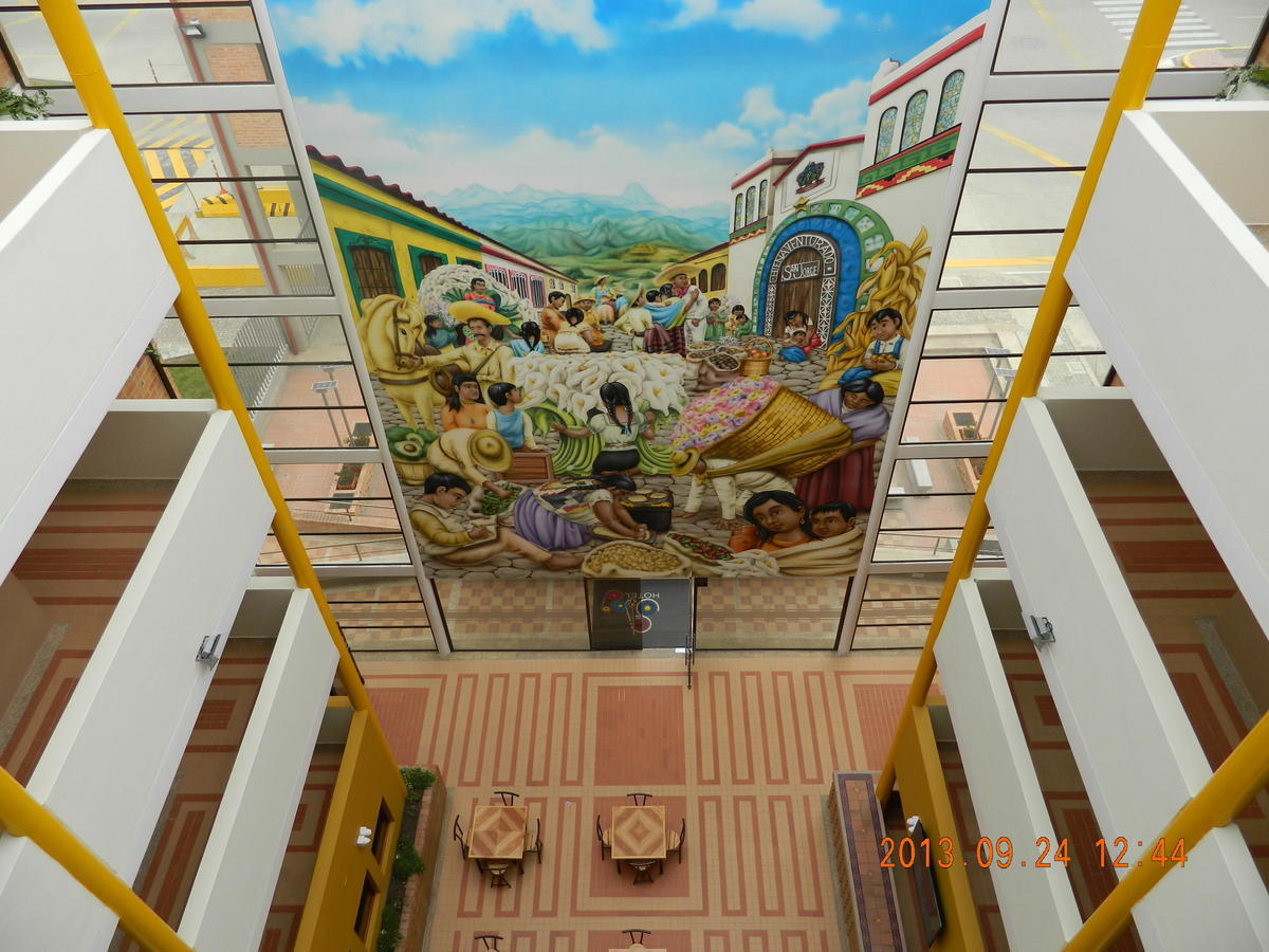 Hotel Sj Mosquera Esterno foto